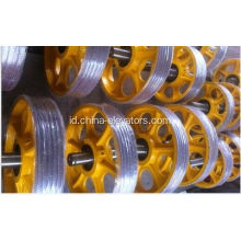 Lift suspensi Pulley besi cor Pulley